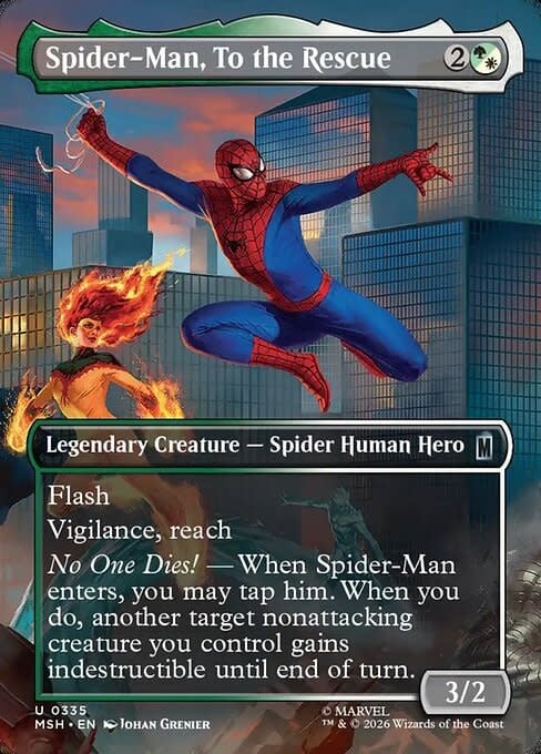 Spider-Man, To the Rescue - Foil