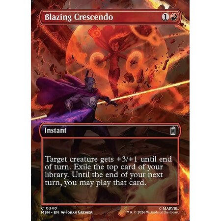 Blazing Crescendo - Foil