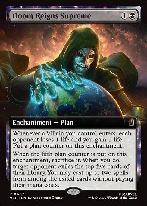 Doom Reigns Supreme - Foil