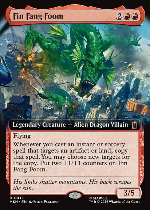 Fin Fang Foom - Foil