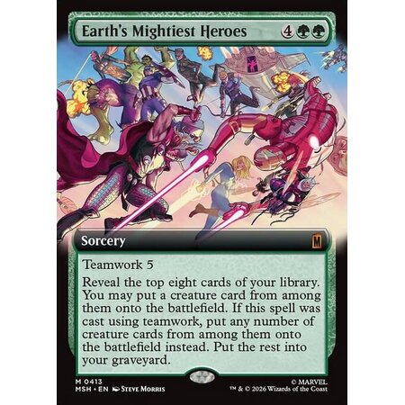 Earth's Mightiest Heroes - Foil