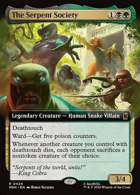 The Serpent Society - Foil