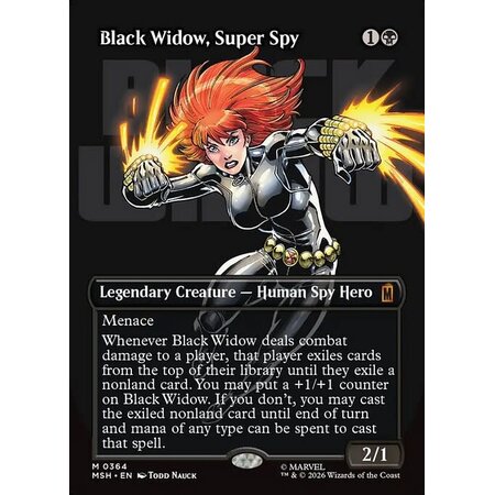 Black Widow, Super Spy