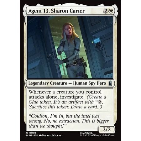 Agent 13, Sharon Carter - Foil