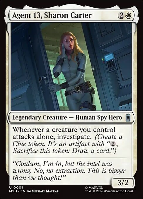 Agent 13, Sharon Carter - Foil