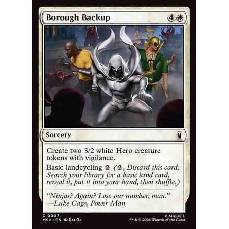 Borough Backup - Foil