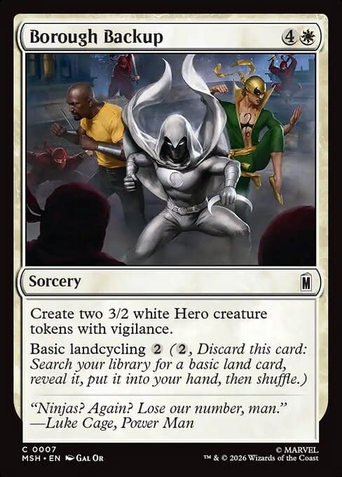 Borough Backup - Foil