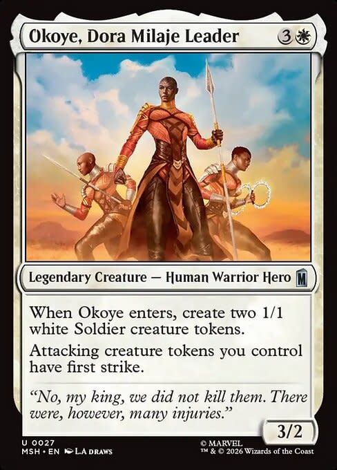 Okoye, Dora Milaje Leader - Foil