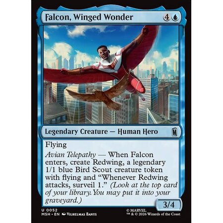 Falcon, Winged Wonder - Foil