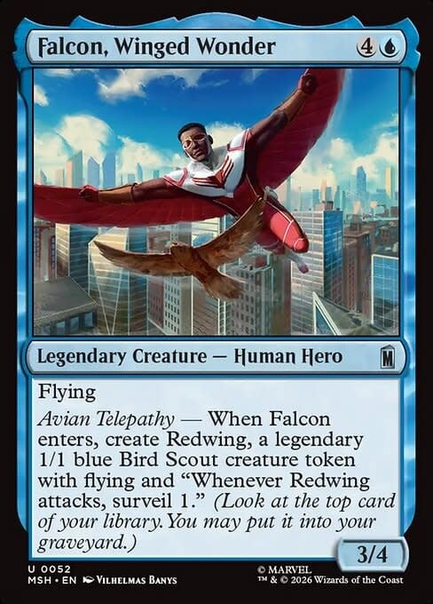 Falcon, Winged Wonder - Foil