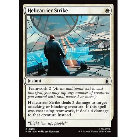 Helicarrier Strike - Foil