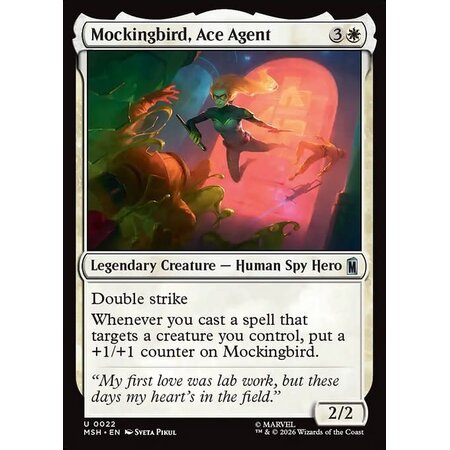 Mockingbird, Ace Agent - Foil