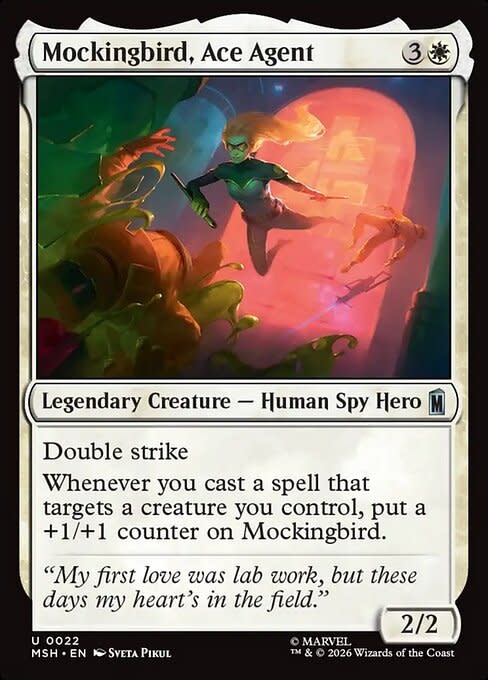 Mockingbird, Ace Agent - Foil