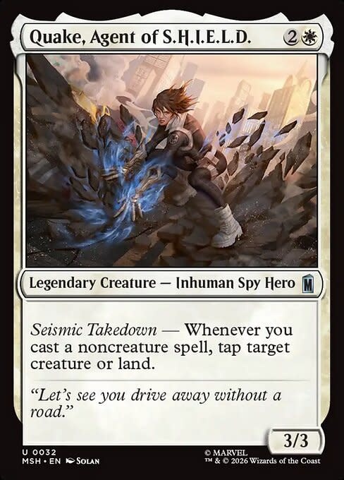 Quake, Agent of S.H.I.E.L.D. - Foil