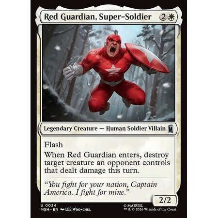 Red Guardian, Super-Soldier - Foil