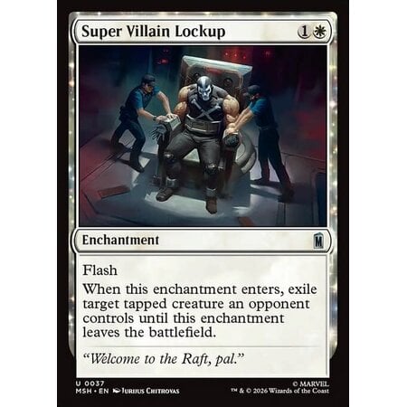 Super Villain Lockup - Foil
