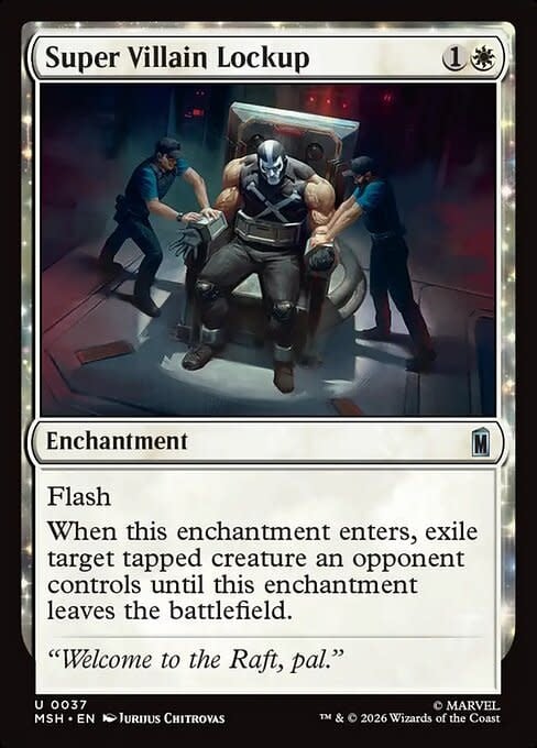 Super Villain Lockup - Foil