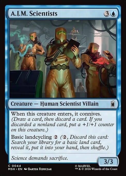 A.I.M. Scientists - Foil