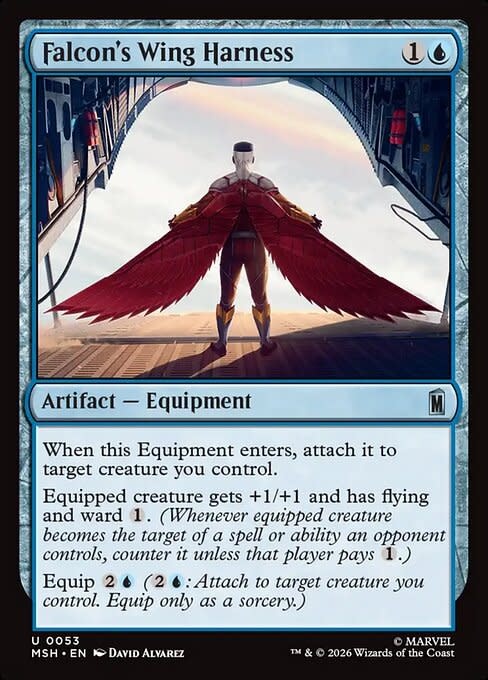 Falcon's Wing Harness - Foil