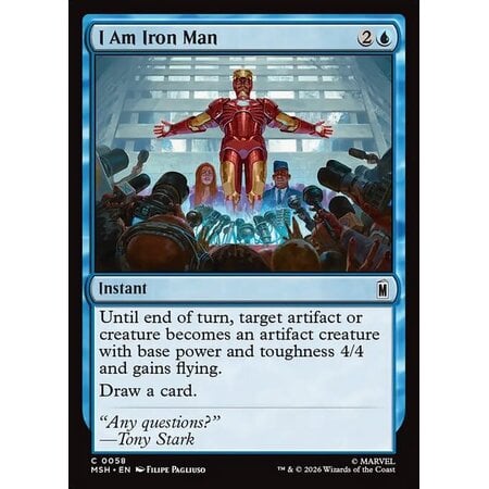 I Am Iron Man - Foil