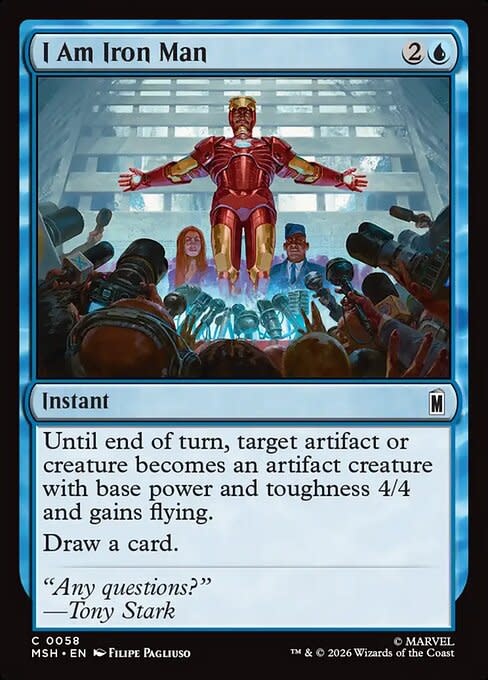 I Am Iron Man - Foil