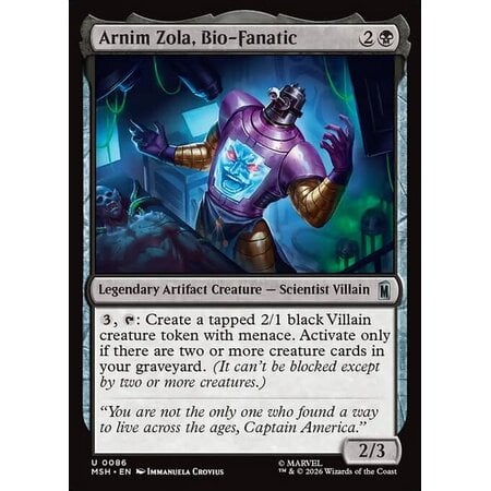 Arnim Zola, Bio-Fanatic - Foil