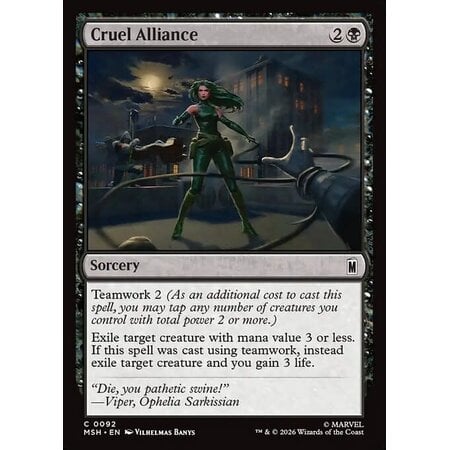 Cruel Alliance - Foil