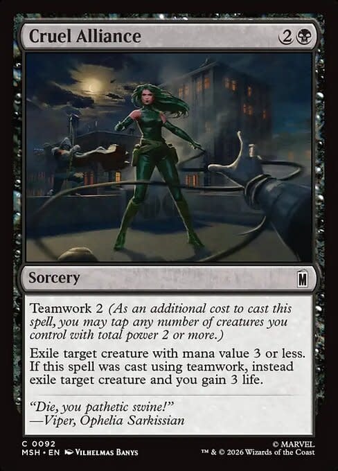 Cruel Alliance - Foil