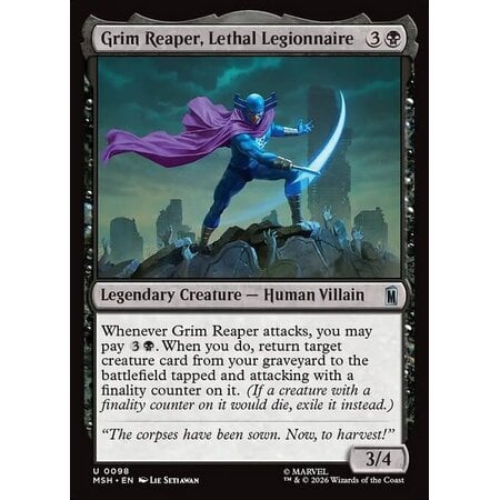 Grim Reaper, Lethal Legionnaire - Foil