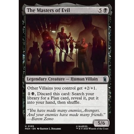 The Masters of Evil - Foil