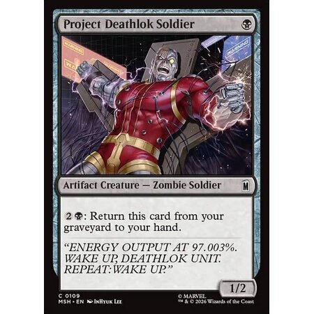 Project Deathlok Soldier - Foil