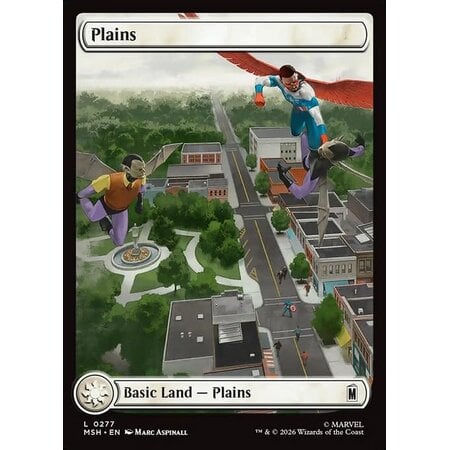 Plains (277) Full Art - Foil