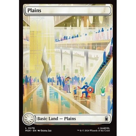 Plains (278) Full Art - Foil