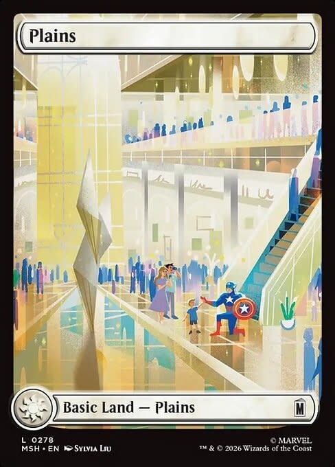 Plains (278) Full Art - Foil