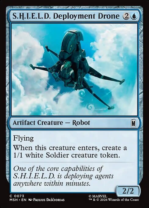 S.H.I.E.L.D. Deployment Drone - Foil
