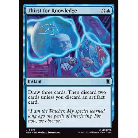 Thirst for Knowledge - Foil
