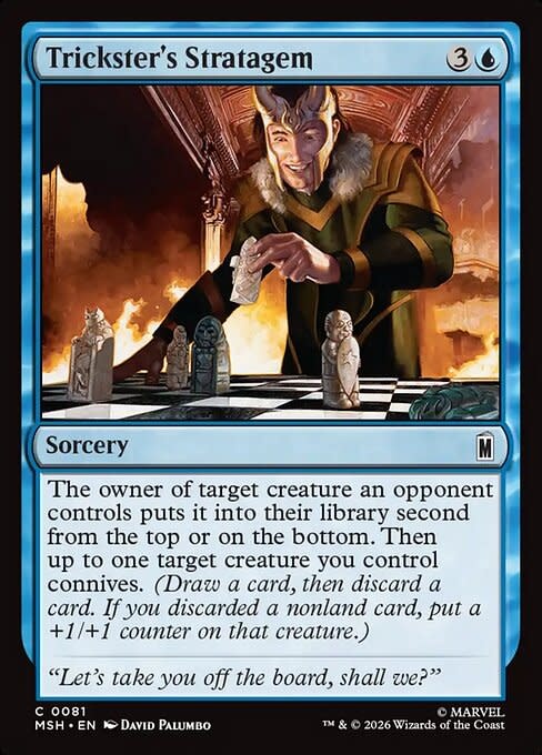 Trickster's Stratagem - Foil