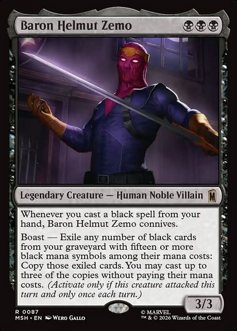 Baron Helmut Zemo - Foil