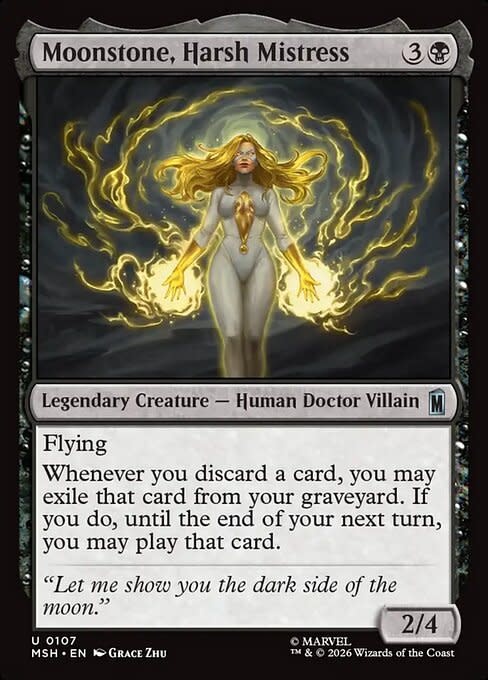 Moonstone, Harsh Mistress - Foil