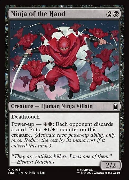 Ninja of the Hand - Foil