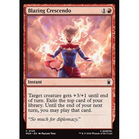 Blazing Crescendo - Foil