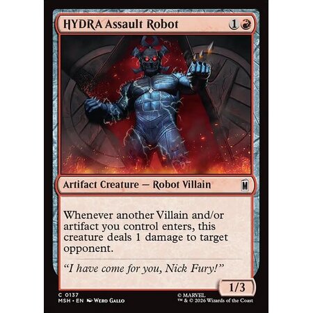 HYDRA Assault Robot - Foil