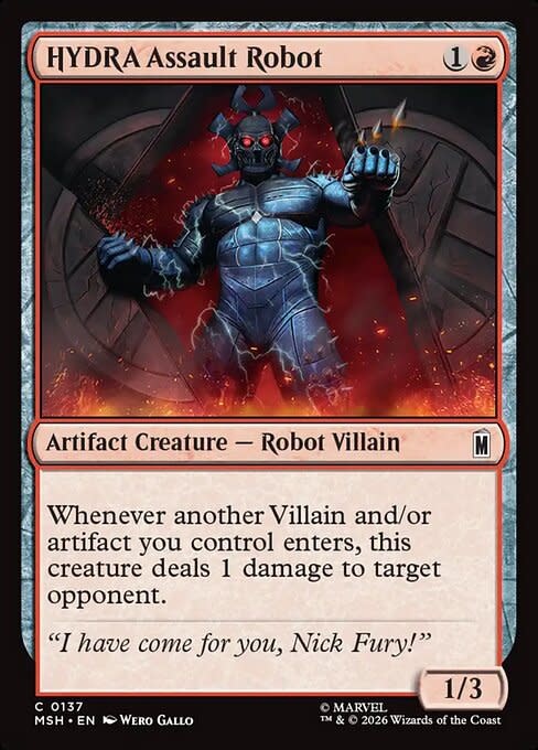 HYDRA Assault Robot - Foil