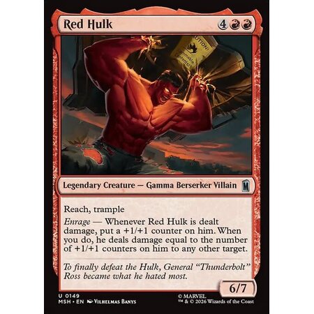 Red Hulk - Foil