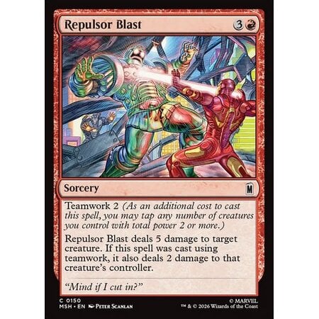 Repulsor Blast - Foil