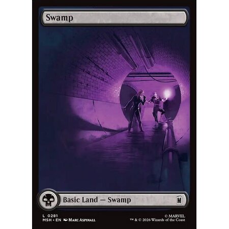 Swamp (281) Full Art - Foil