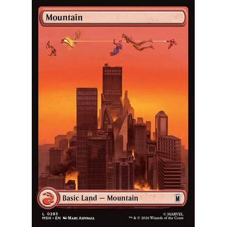 Mountain (283) Full Art - Foil