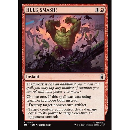 HULK SMASH! - Foil
