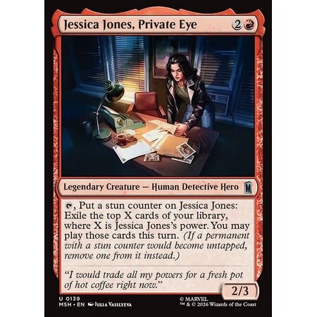 Jessica Jones, Private Eye - Foil