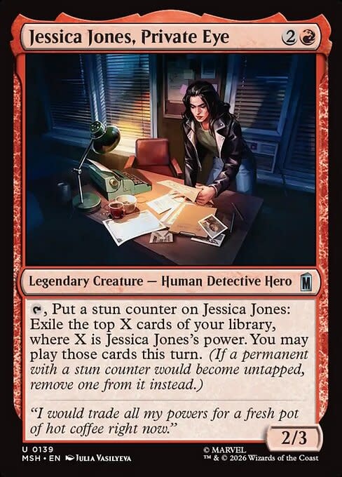 Jessica Jones, Private Eye - Foil